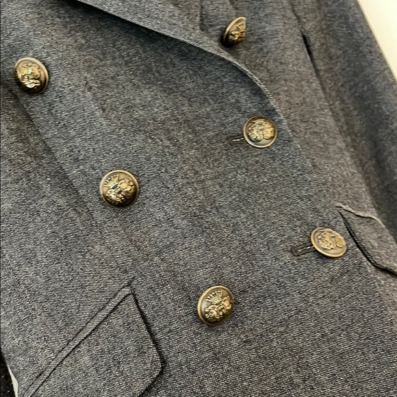 7 for All Mankind Double-Breasted Blazer - Picture 5 of 10